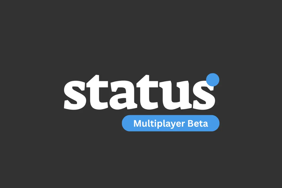 Image showing Status AI Logo and a Multiplayer Beta Tag below that.